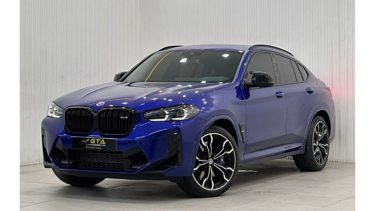 BMW X4 2022 BMW X4M Competition, Jan 2026 BMW Warranty + Service Pack, Full Options, Low Kms, GCC