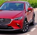 Mazda CX3 GT 2.0L 780-Monthly l GCC l Cruise, Camera, GPS l Accident Free