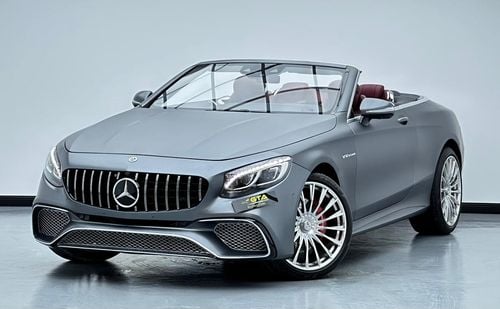Mercedes-Benz S 560 Std 4.0L (463 HP) 2018 Mercedes S560 Cabriolet, Original S65 Kit, 2 Year Warranty, Full Service Hist
