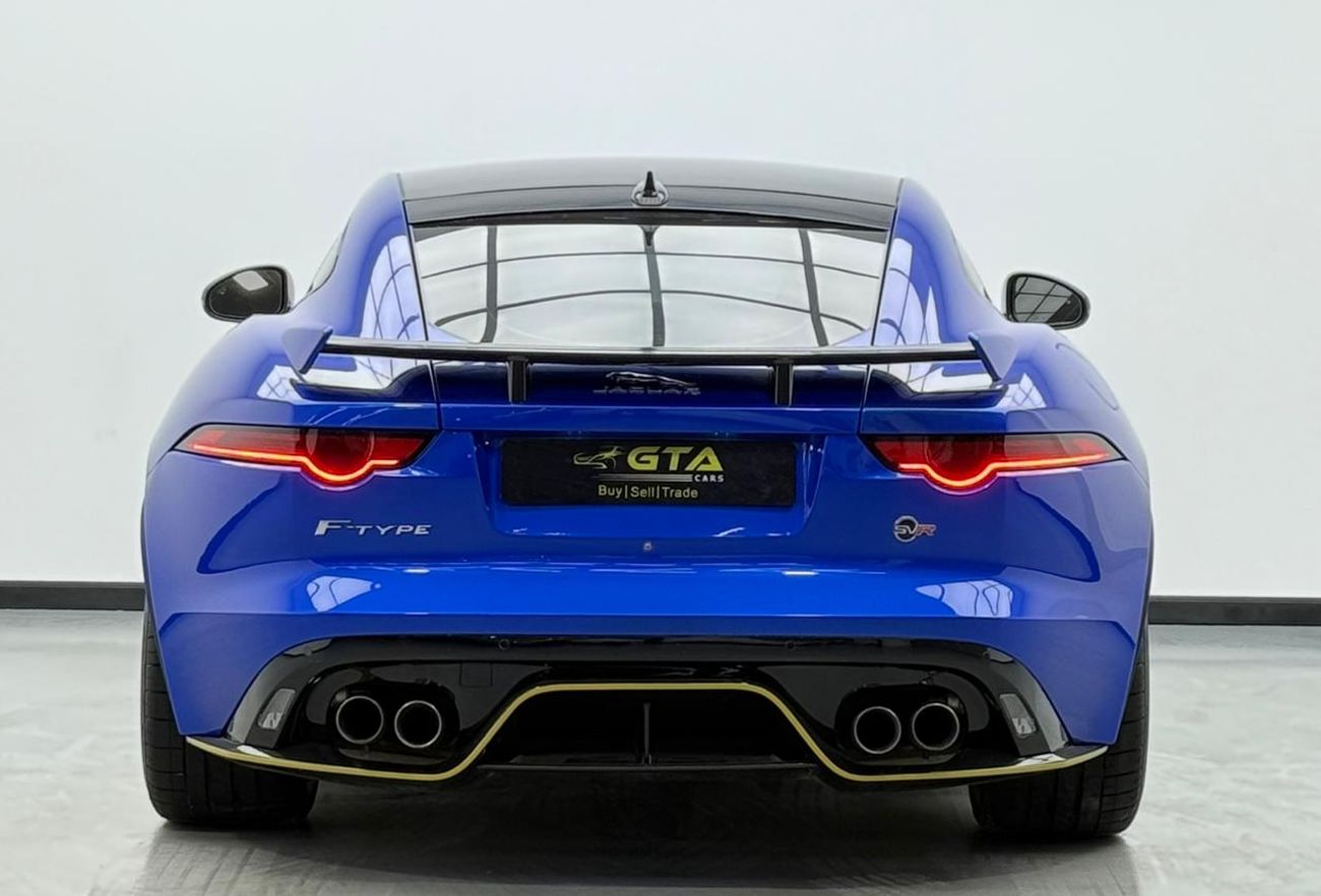 جاكوار F Type SVR 5.0L (575 HP) Coupe 2019 Jaguar F-TYPE SVR ,Warranty ,Full Jaguar Service History ,Excellent Con