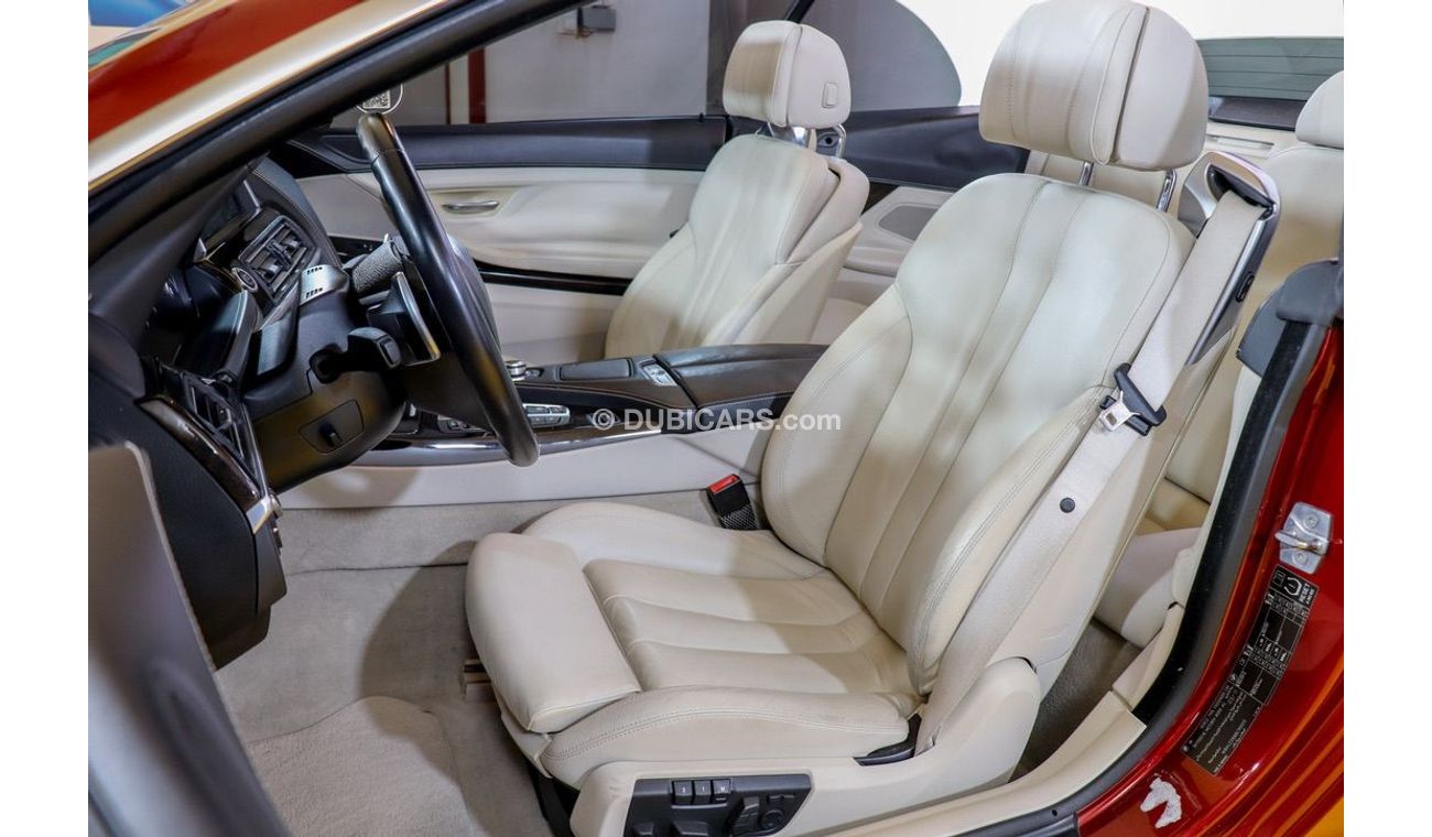 بي أم دبليو 650i BMW 650i M-Kit Convertible 2011 GCC.