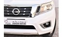 Nissan Navara AED 1272 PM | 2.5L SE 2WD AUTO GCC WARRANTY