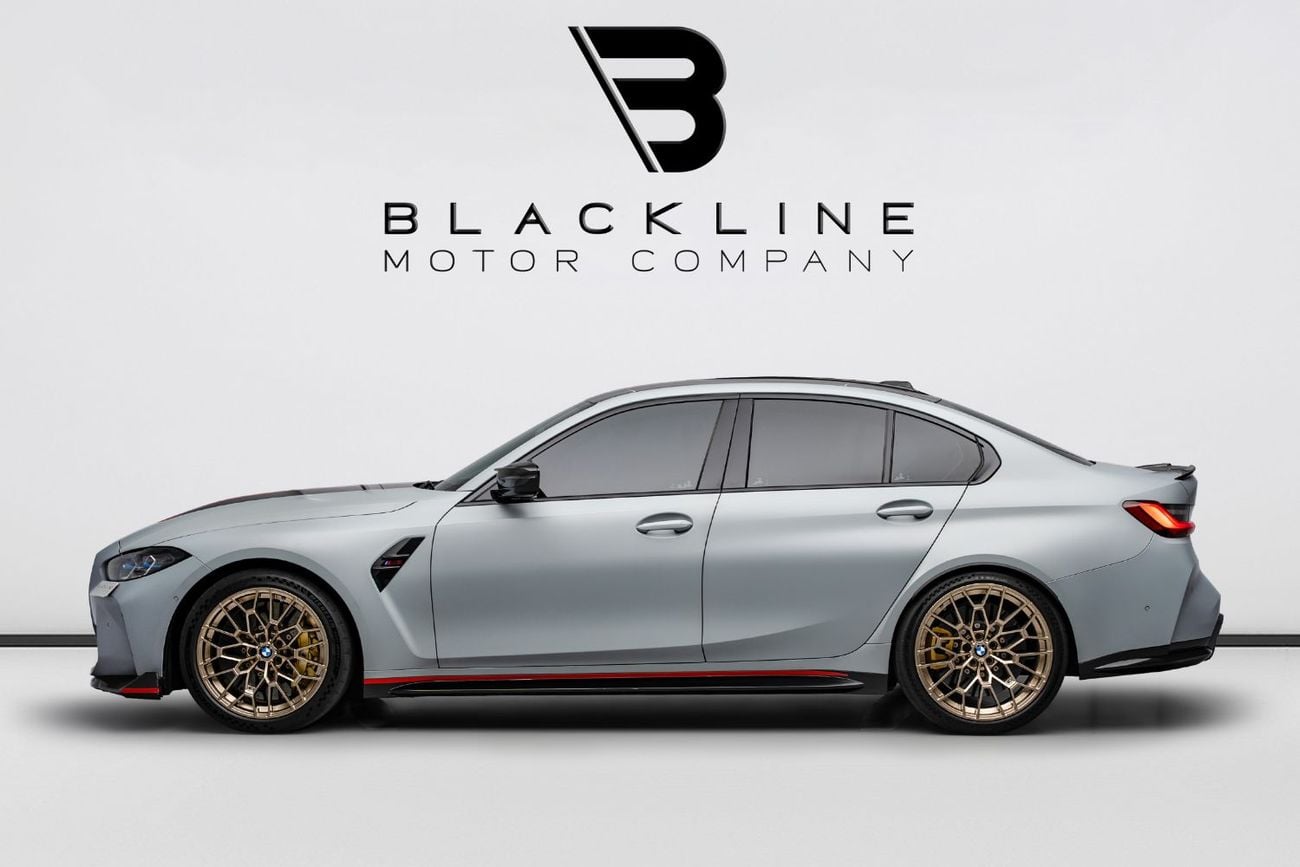 بي أم دبليو M3 CS XDRIVE BUY NOW, PAY 2027 | THE BLACKLINE STANDARD | August 2028 Warranty + Service, GCC