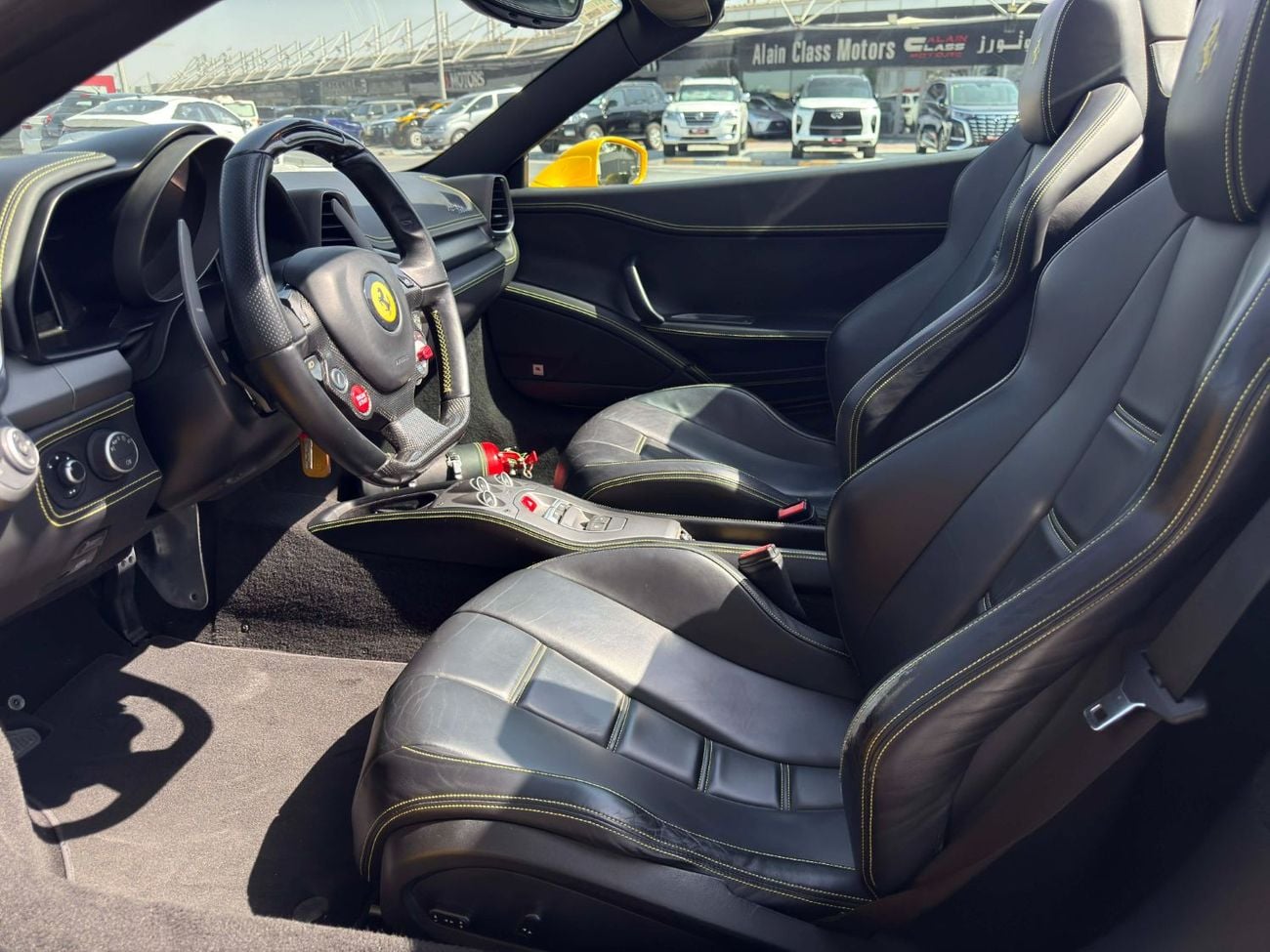 فيراري 458 سبايدر GCC SPEC NEAT AND CLEAN