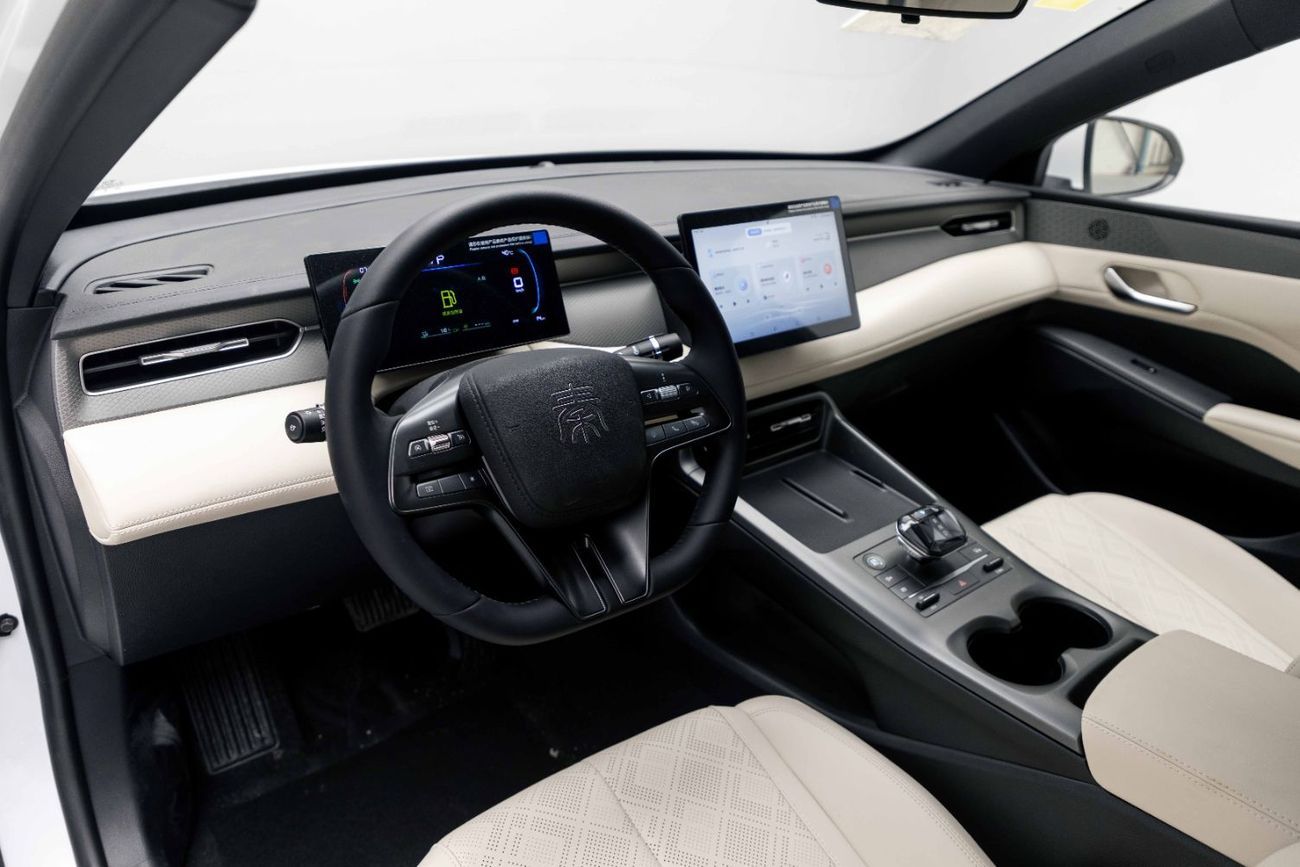 BYD QIN PLUS DM-i Lead Version 1.5L - White Inside Beige | Export Only