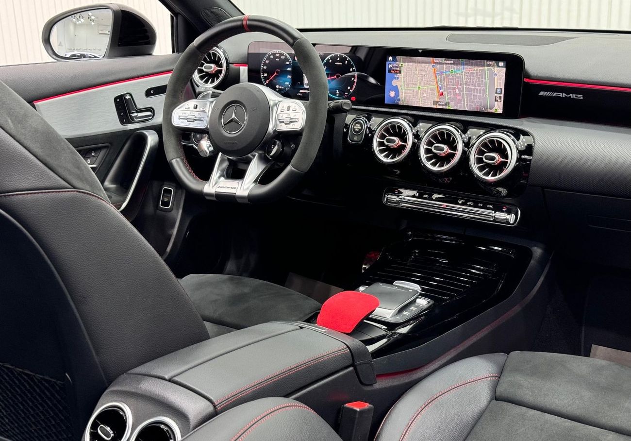 Mercedes-Benz A 35 AMG Premium 2021 Mercedes Benz A35 AMG 4MATIC Aerodynamic Package, Nov 2025 Mercedes Warranty, Full Opti