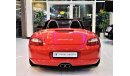 Porsche Boxster S Convertible 2008 Model!! in Red Color! GCC Specs