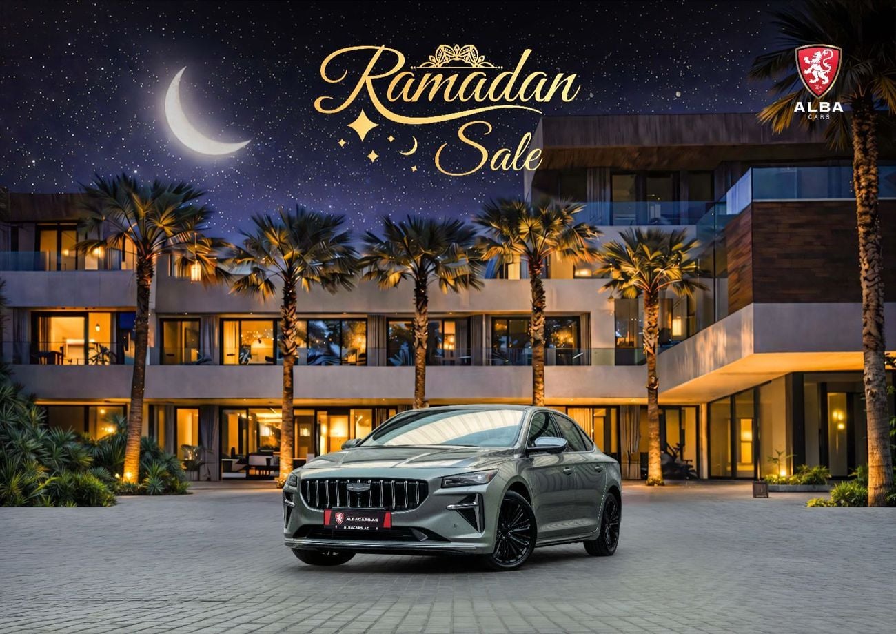 جيلي بريفيس Preface GF | 1,557 P.M | 0% Downpayment | GF (Highest Option) | Geely Warranty | Ramadan Offer!