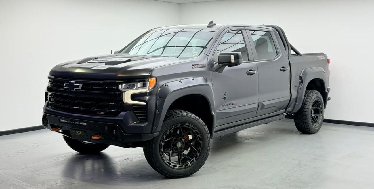 شيفروليه سيلفارادو 2023 Chevrolet Silverado Trail Boss Z71 Shaheen Edition, 2027 Chevrolet Warranty, Low Km, GCC