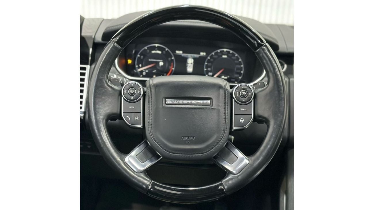 Land Rover Range Rover 2016 Range Rover Vogue SE Supercharged, Full Range Rover Service History, Full Options, GCC