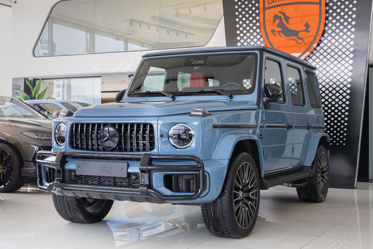 مرسيدس بنز G 63 AMG Double Night Pack|Fully Loaded|2026 Fully Cardbon Fiber |Gargash Auto Warranty PERFOMANCE PACKAGE