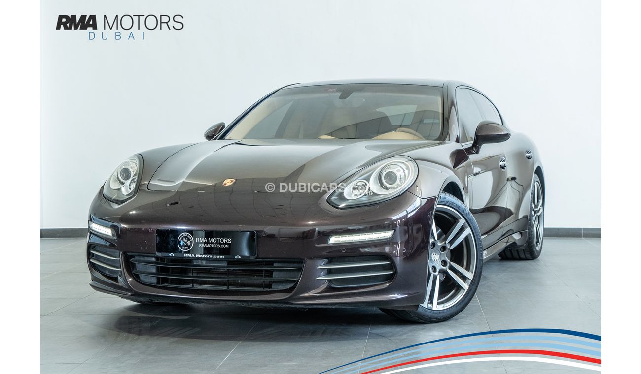 بورش باناميرا 2014 Porsche Panamera 4 / Porsche Warranty / Sports Chrono / Turbo Wheels