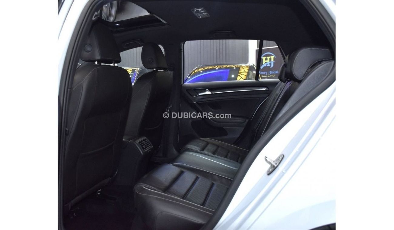 Volkswagen Golf EXCELLENT DEAL for our Volkswagen Golf R ( 2018 Model! ) in Pastel White Color! GCC Specs