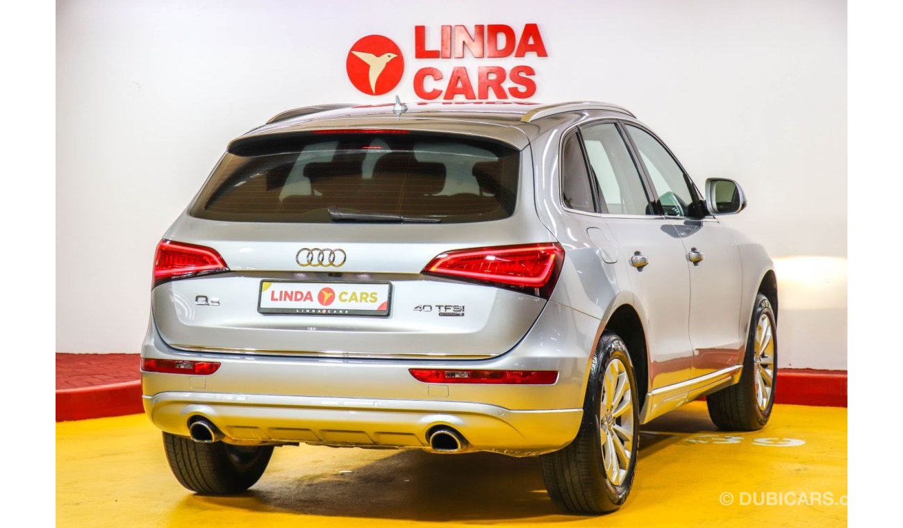 Audi Q5 Audi Q5 2.0L 2017 GCC under Warranty with Zero Down-Payment.