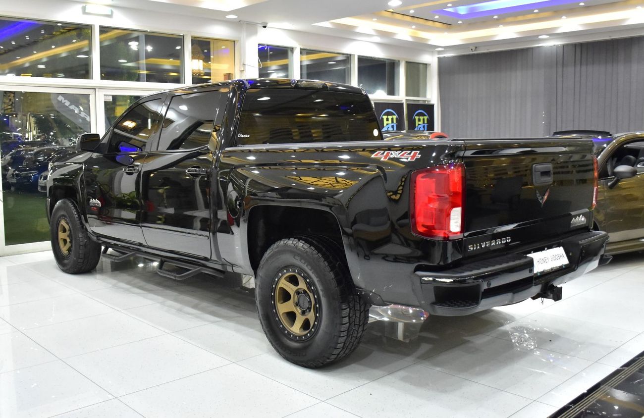 Chevrolet Silverado EXCELLENT DEAL for our Chevrolet Silverado High Country 4x4 6.2 L ( 2017 Model ) in Black Color GCC 