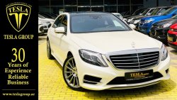 مرسيدس بنز S 400 ///AMG / EMC / GCC / 2015 / DEALER WARRANTY UNTIL 18/11/2021 OR 150,000 KM / 3,432 DHS MONTHLY!