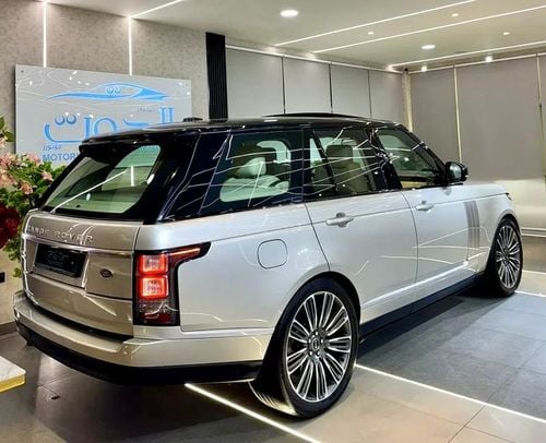 Land Rover Range Rover Supercharged 5.0L AUTOBIOGRAPHY GOLDEN RR VOGUE || GCC || SUPERCHARGED || TOP OPTIONS || FREE ACCOUN