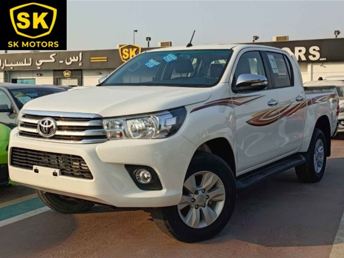 تويوتا هيلوكس / PATROL MANUAL/ 4WD/ AUTO WINDOWS/ FULL OPT/ ALLOY RIMS/ WIDE BODY/LOT#31638