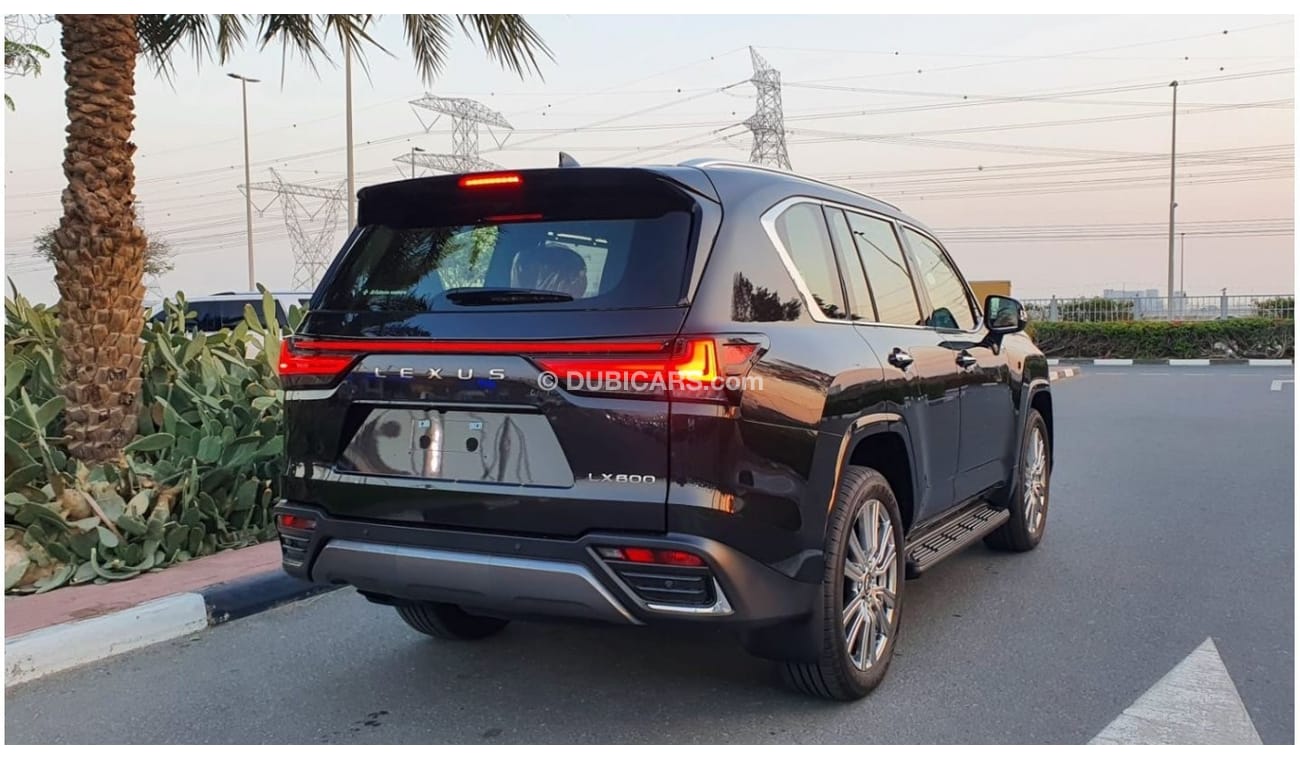 لكزس LX 600 LEXUS LX 600 / VIP / 2023 MODEL / GCC SPECS / BLACK COLOUR / UNDER WARRANTY AND SERVICE CONTRACT FRO