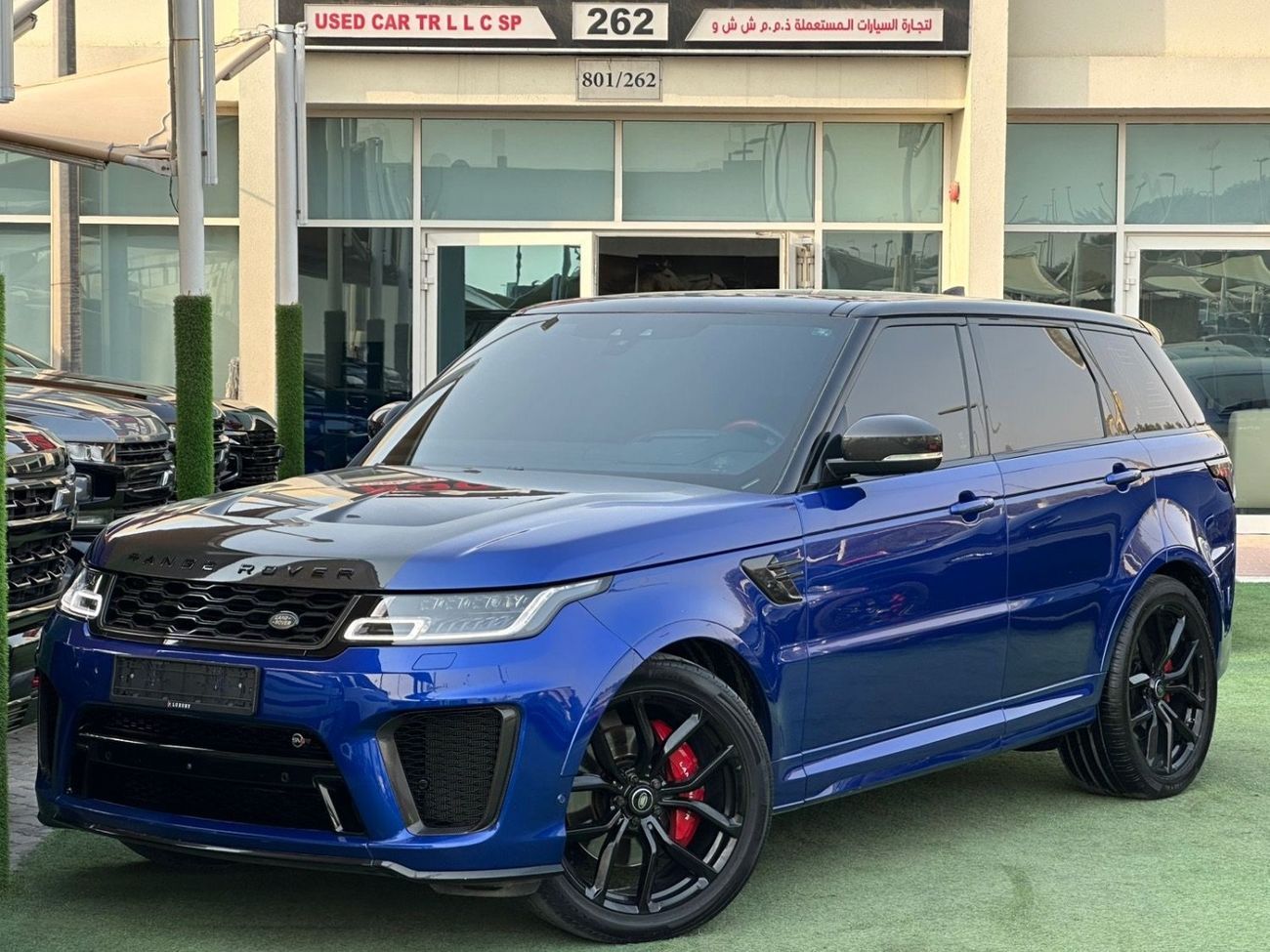 لاند روفر رينج روفر سبورت رنج روفر سبورت 2020 SVR الماني كاربون اديشن بحالة جدا ممتازة ‏‎فل اوبشن فل کاربن فايبر