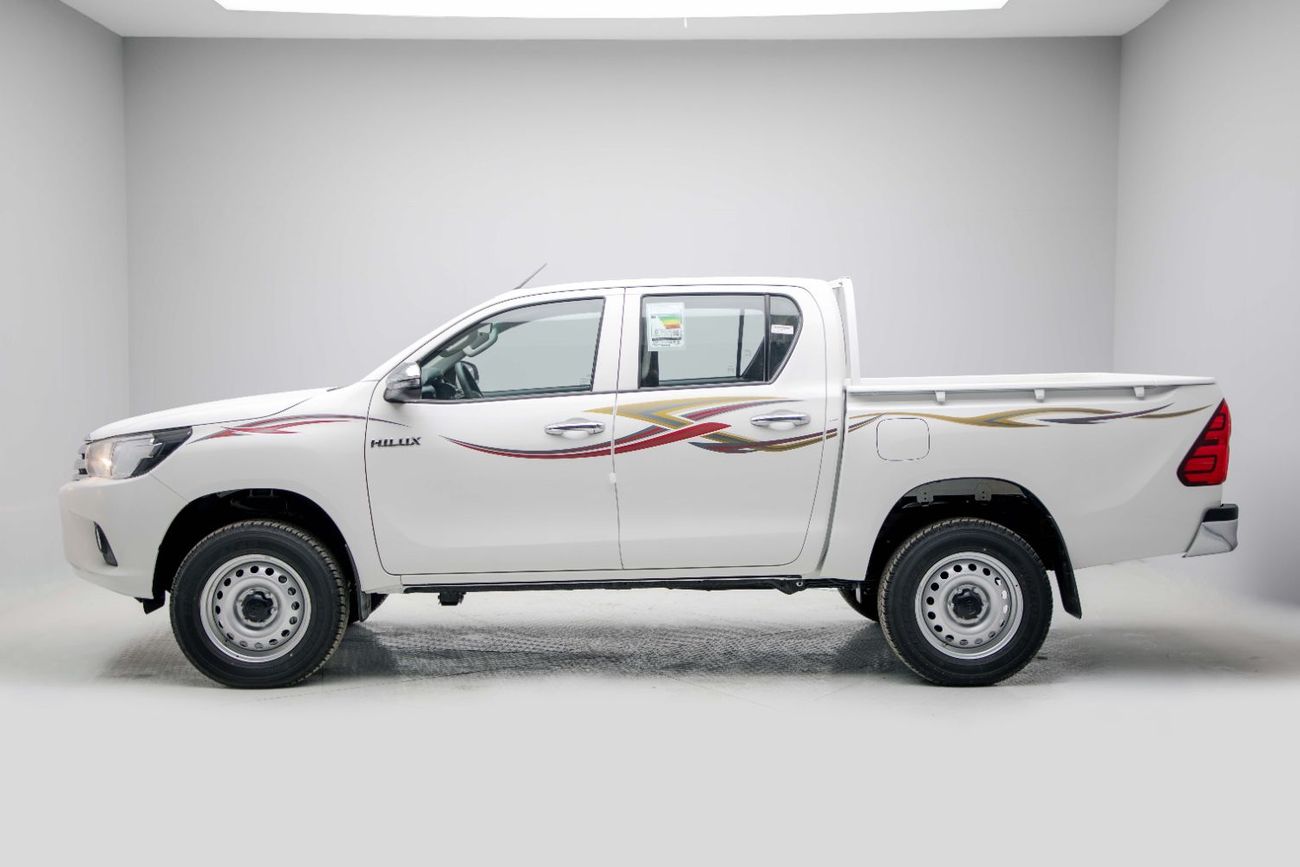 Toyota Hilux DLS 2.4L - White Inside Maroon | Export Only