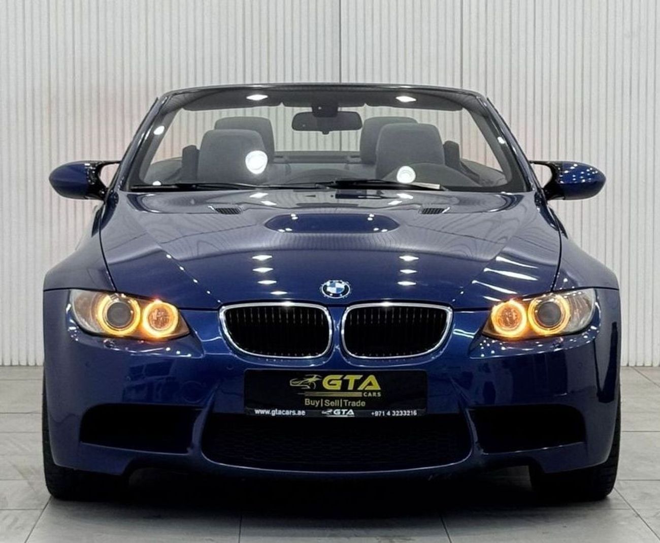 بي أم دبليو M3 2011 BMW M3 Convertible E93 (Lemans Blue Color), Full Service History, Excellent Condition, GCC