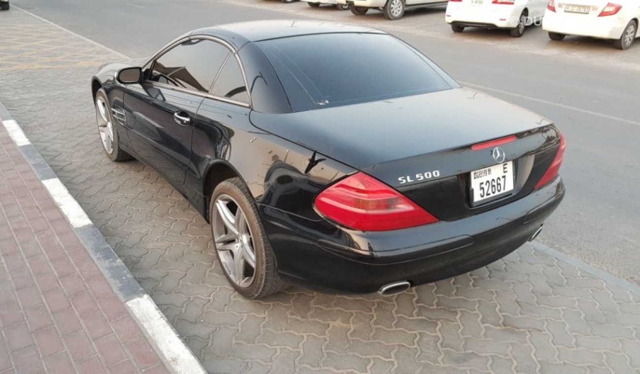 مرسيدس بنز SL 500 2005 Model full options leather android DVD camera