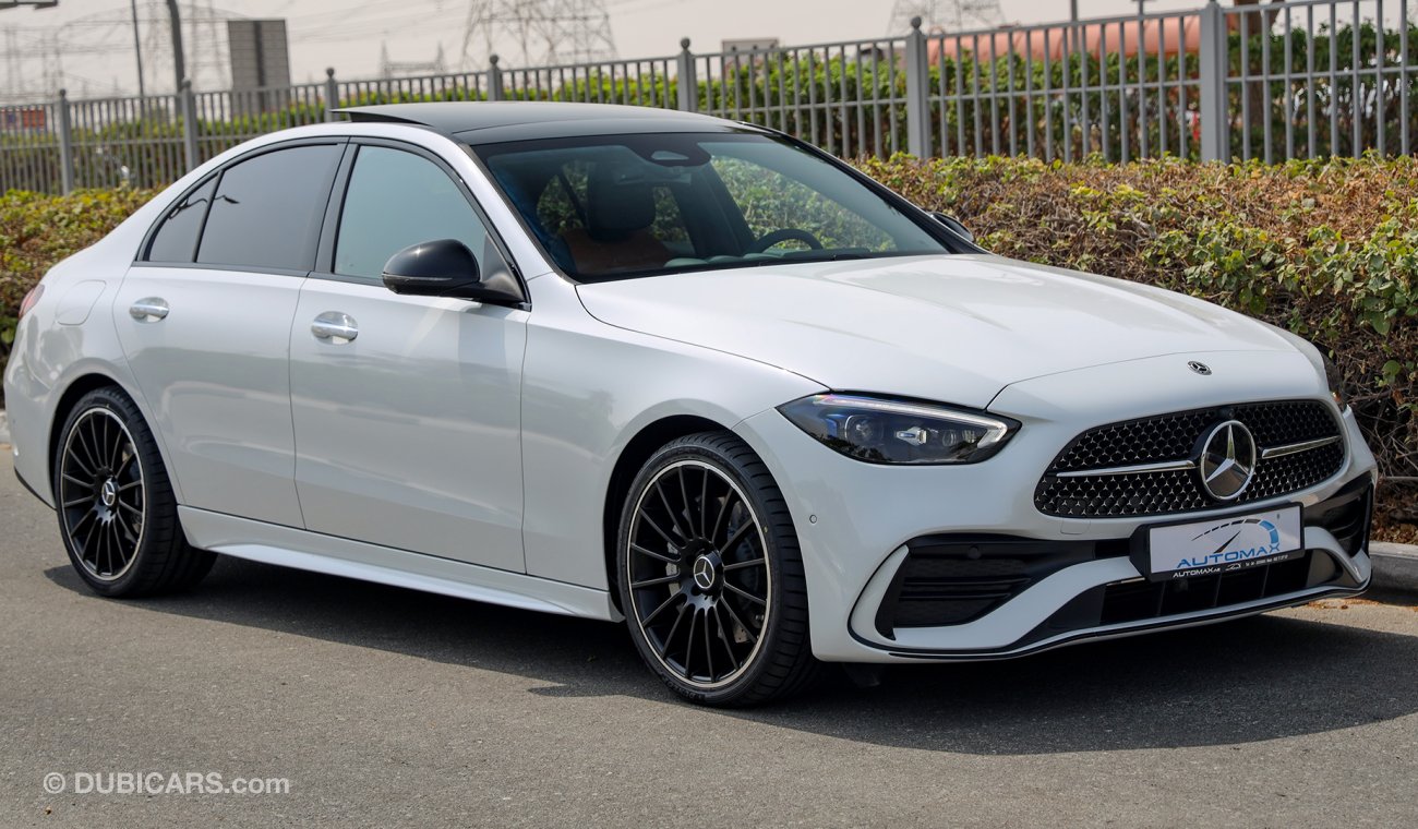 مرسيدس بنز C200 AMG خليجية 2022 , 0 كم , Night Package مع ضمان سنتين مفتوح الكيلو وصيانة 3 سنوات أو 60 ألف كم من EMC