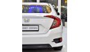هوندا سيفيك EXCELLENT DEAL for our Honda Civic ( 2017 Model ) in White Color GCC Specs