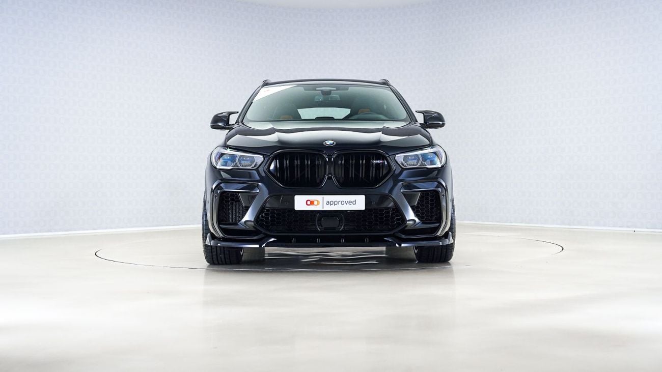 بي أم دبليو X6 M Competition 4.4L | AED 5,053 PM | Up to 3 Years Warranty Unlimited | GCC