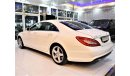 مرسيدس بنز CLS 550 VERY LOW MILEAGE ( 58,000 KM ) in PERFECT CONDITION! Mercedes Benz CLS 550 2014 Model!! in White Col