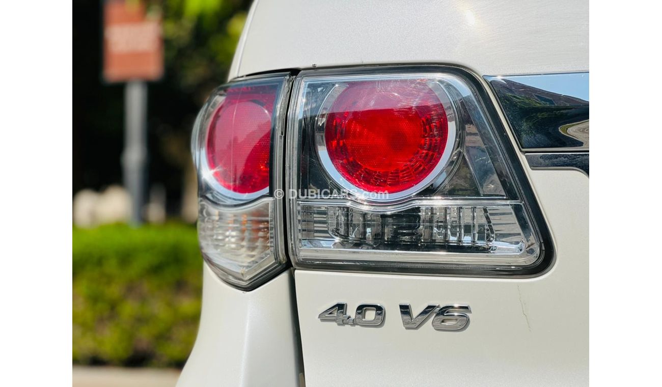 Toyota Fortuner GXR 1270 P.M FORTUNER 4.0 ll ORIGINAL PAINT ll 0% DP ll GCC ll WELL MAINTAINED