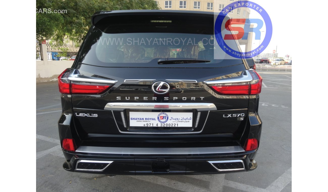 Lexus LX 570 Super Sport 2020 Model Full Option ( Export Only ) Not for sale in GCC Country