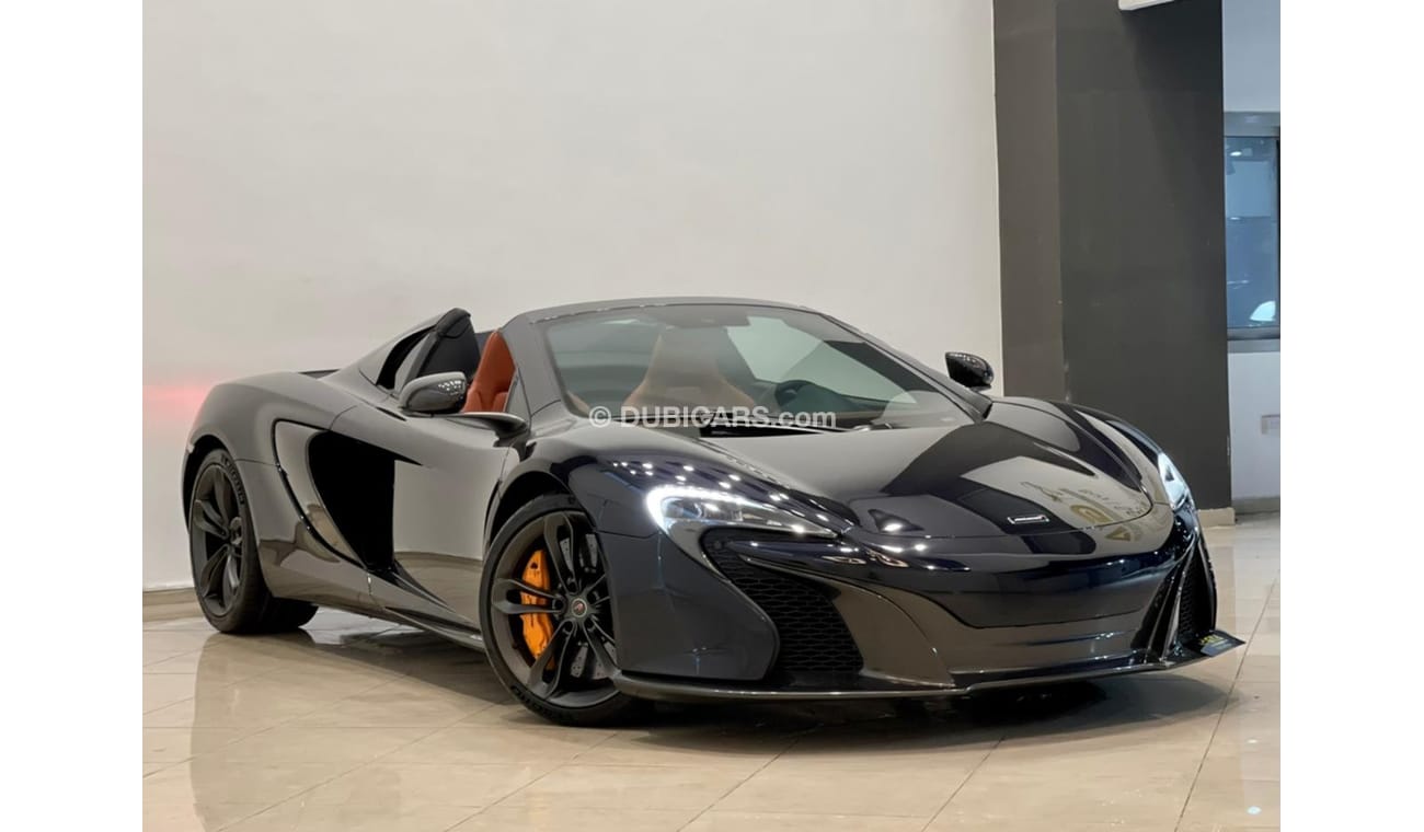 McLaren 650S 2015 McLaren 650S Spider Sapphire Black, McLaren Warranty-Service History, GCC