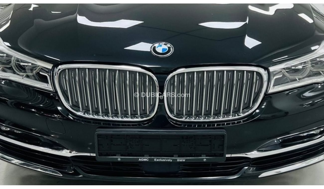 BMW 740Li Exclusive GCC .. FSH .. Perfect Condition .. V6 .. Top Range .