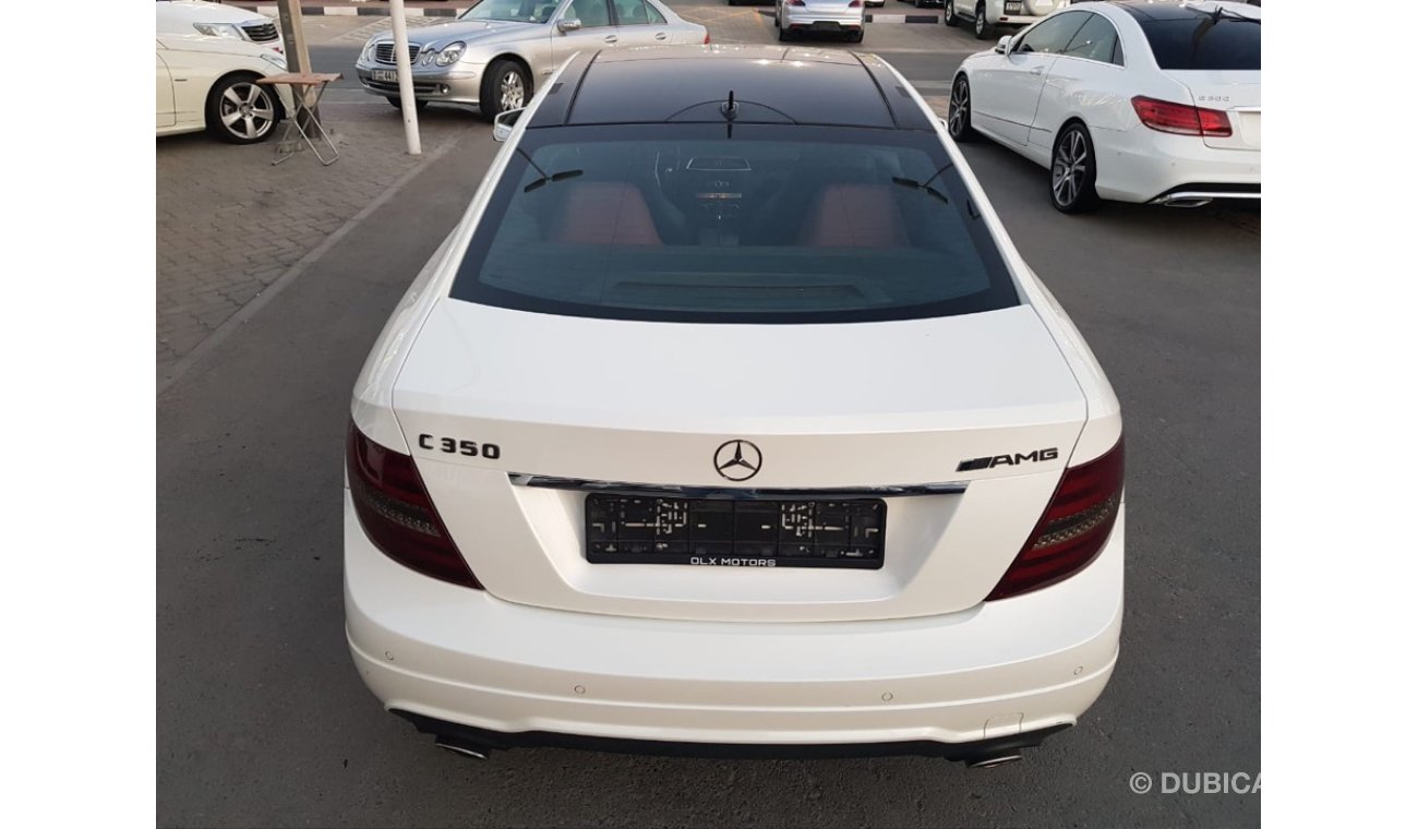 Mercedes-Benz C 300 Coupe with Mercedes benz C350 badge model 2013