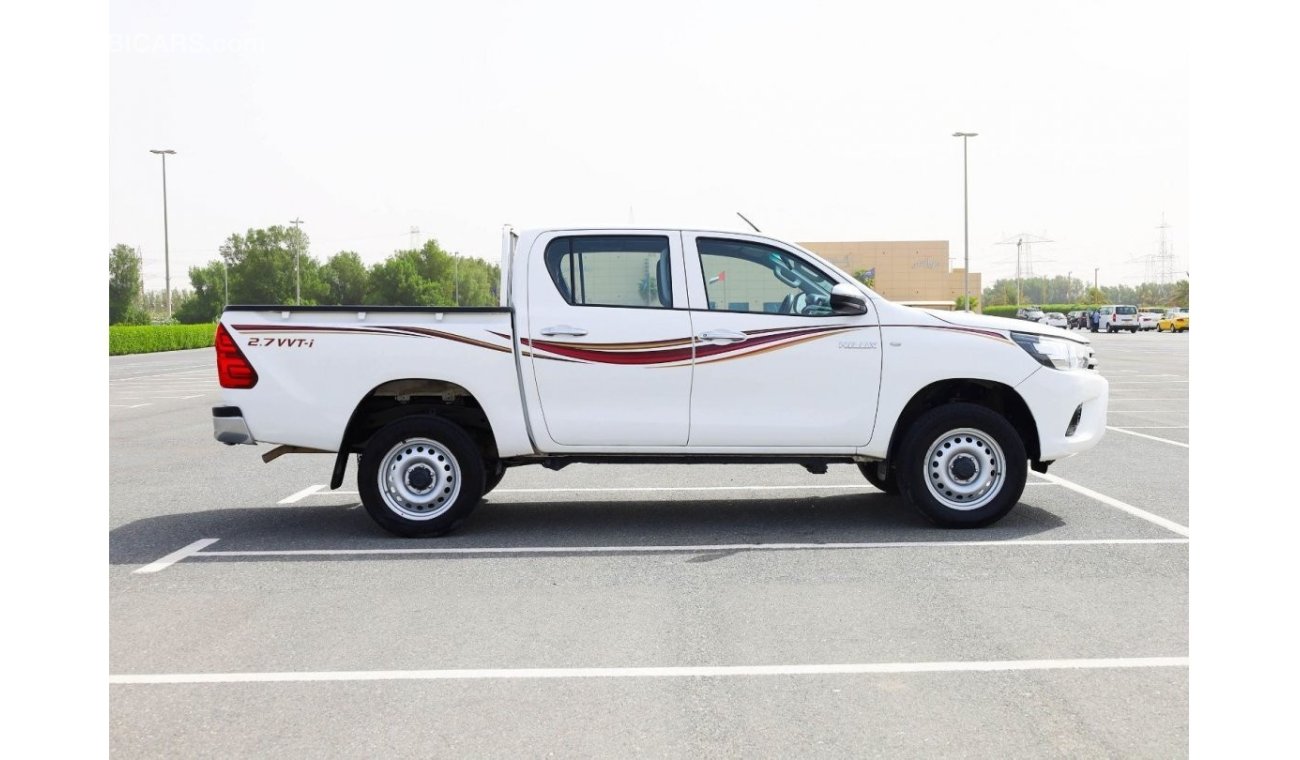 تويوتا هيلوكس GL 2.7L 4x4 Automatic Petrol | GCC Specs | Excellent Condition