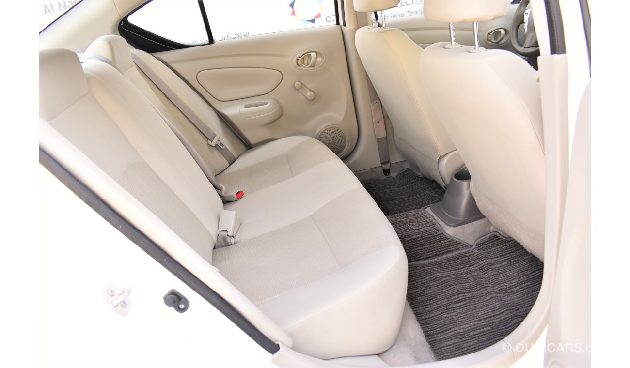 Nissan Sunny 1.5L SV 2019 GCC WITH DEALER WARRANTY FREE INSURANCE