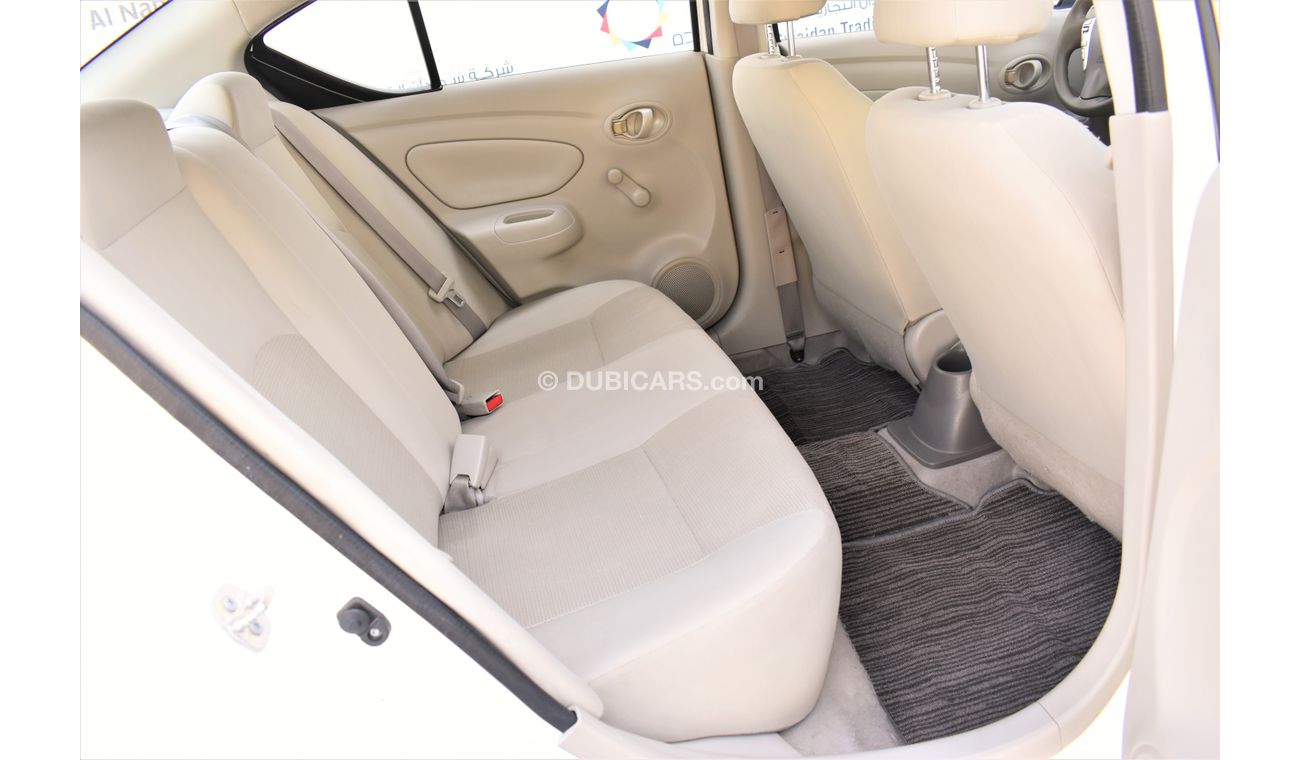 Nissan Sunny 1.5L SV 2019 GCC WITH DEALER WARRANTY FREE INSURANCE