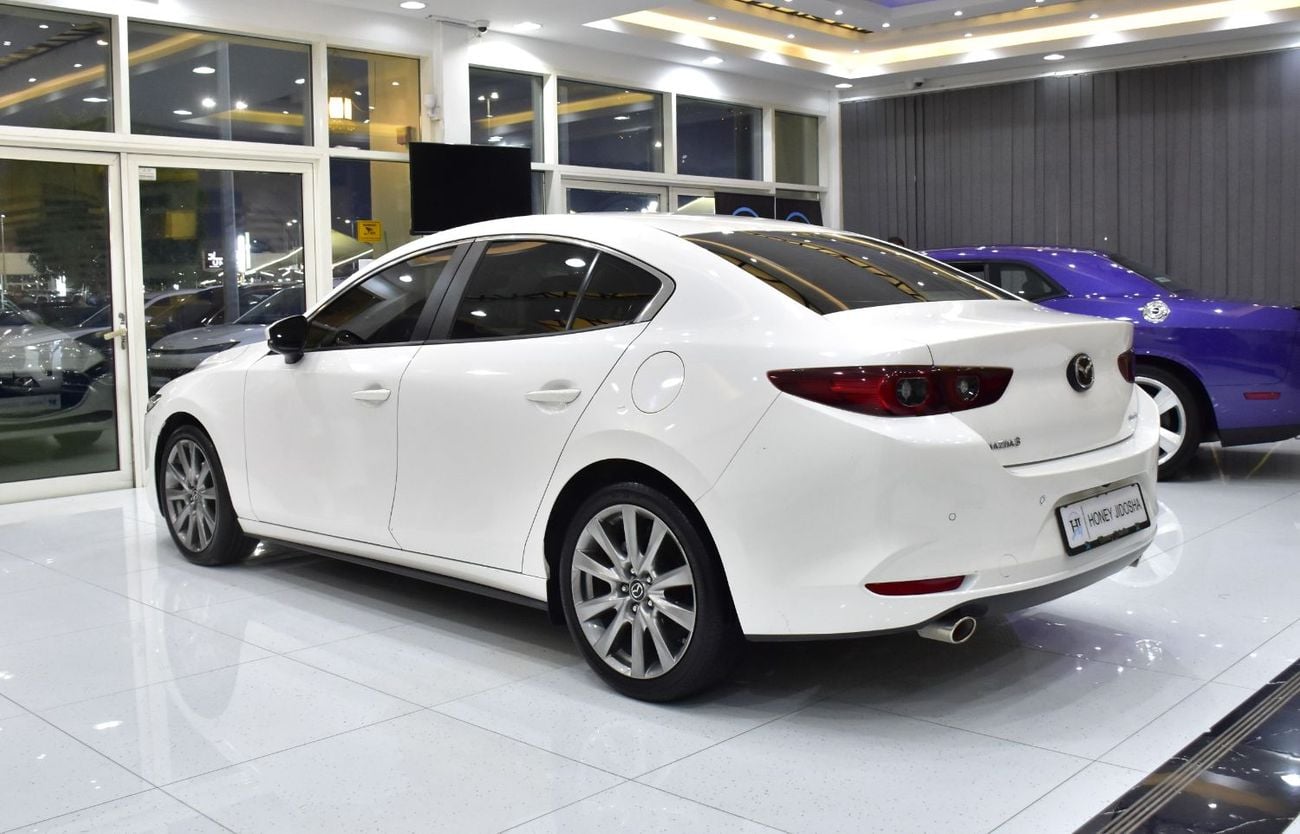 Mazda 3 EXCELLENT DEAL for our Mazda 3 ( 2023 Model ) in White Color GCC Specs
