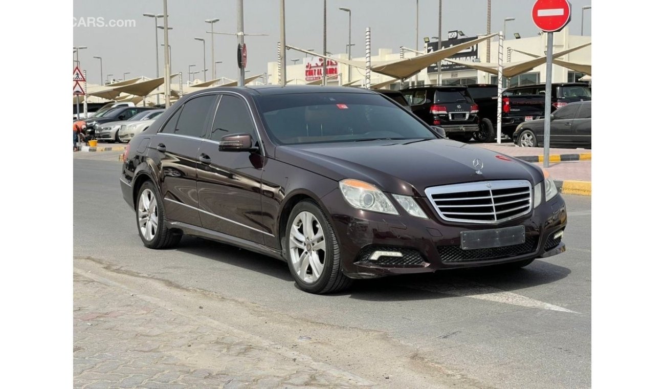 مرسيدس بنز E300 موديل 2010 خليجي 6 سلندر ماشية 159000 km