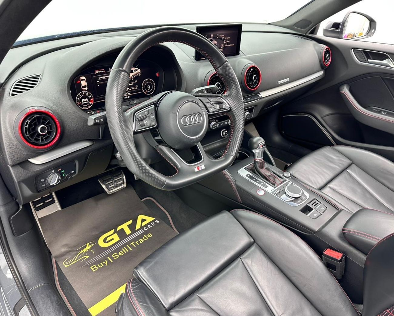 Audi S3 TFSI quattro 2.0L 2018 Audi S3 TFSI Quattro, Full Service History, GCC