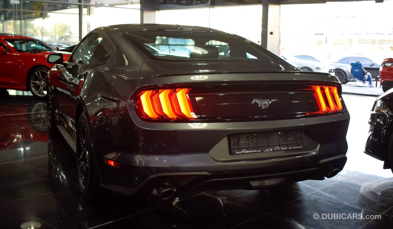 Ford Mustang 2019 Ecoboost, 2.3L GCC, 0km w/ 3Years or 100K km WTY and 60K km SERV at Al Tayer (RAMADAN OFFER)