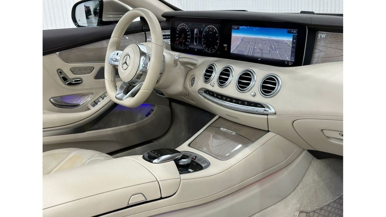 Mercedes-Benz S 560 Std 2019 Mercedes S560 Cabriolet Exclusive Edition,2024 Gargash Warranty + 2025 Gargash Service Cont
