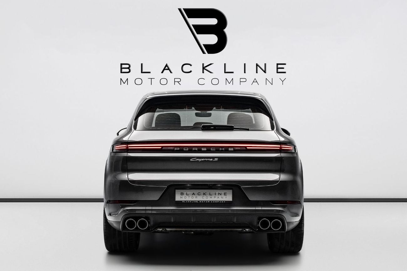 Porsche Cayenne SUMMER STARTS NOW | EXCLUSIVE DEAL BY BLACKLINE, 2029 Porsche Warranty + Service Contract, High Spec