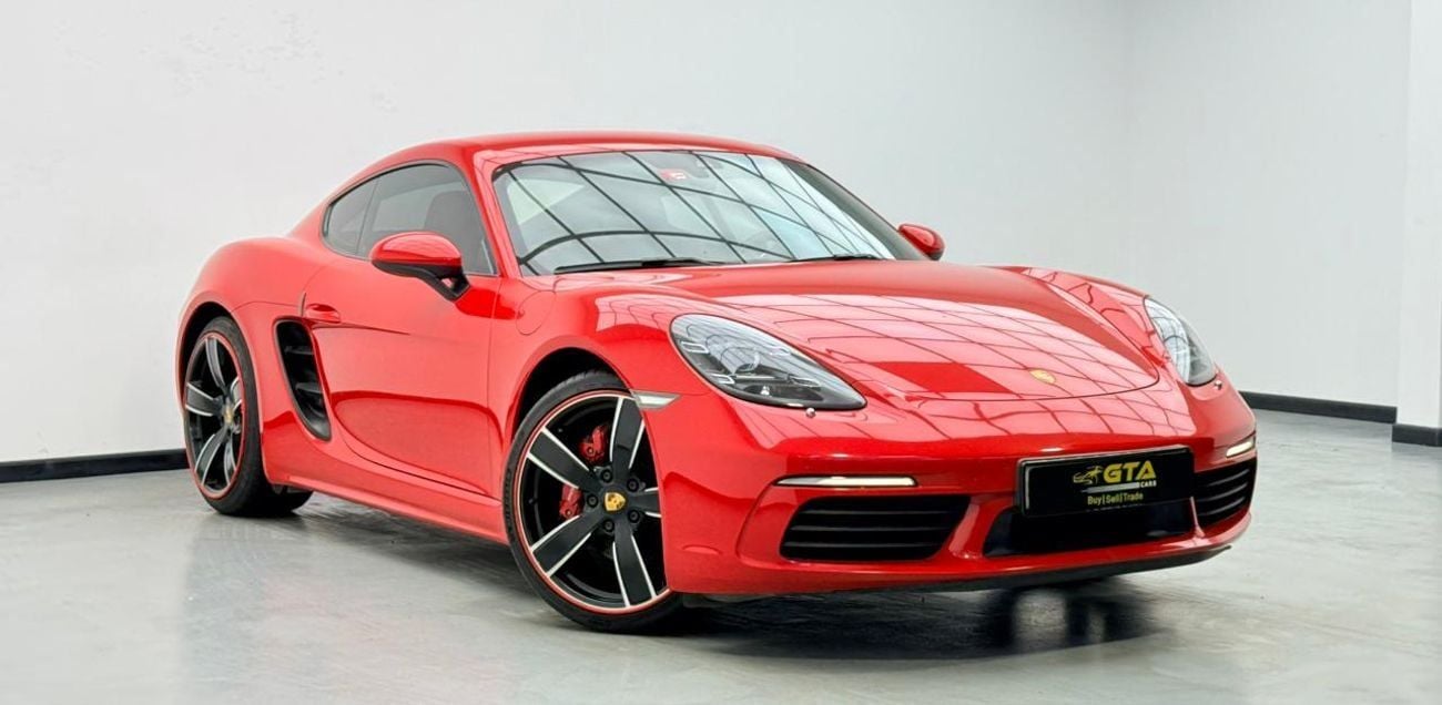 Porsche 718 Cayman S 2017 Porsche 718 Cayman S, Full Service History, Sport Chrono Package, Excellent Condition, GCC