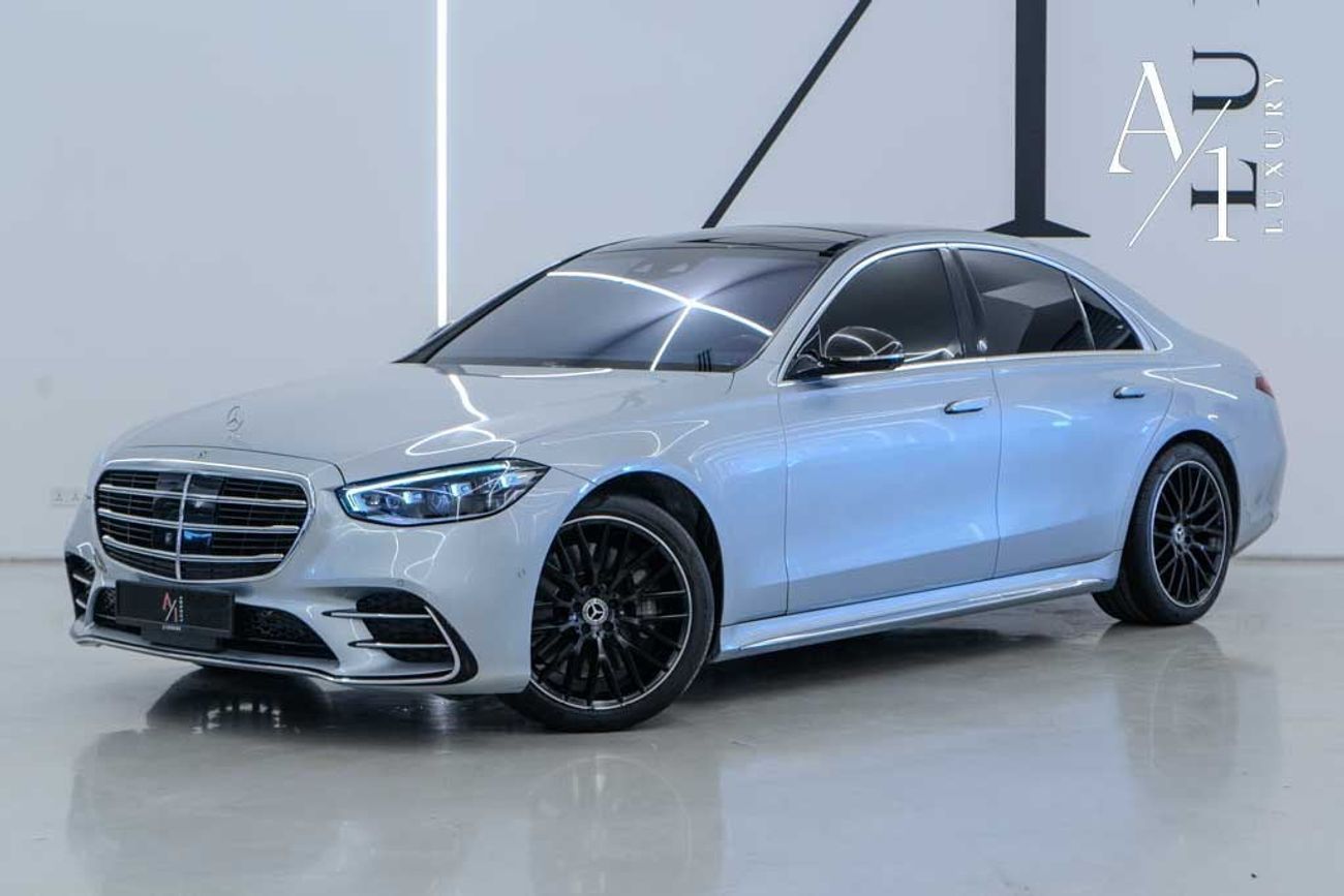 مرسيدس بنز S 500 4MATIC 3.0L 2022 Mercedes Benz S500 AMG 4MATIC, Warranty, Fully Loaded, Very Low Kms, Excellent Cond