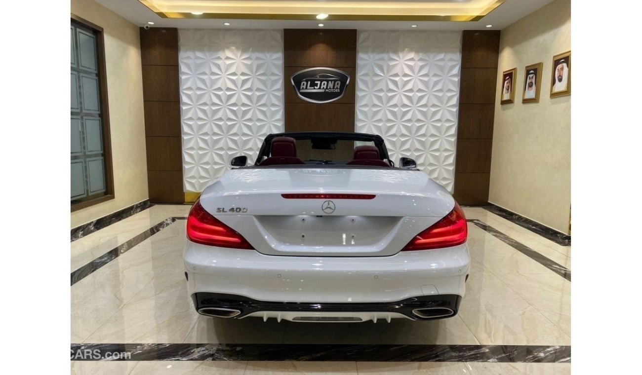 Mercedes-Benz SL 400 Std Mercedes SL-400 2018 GCC  Original Paint - Full Option - Perfect Condition