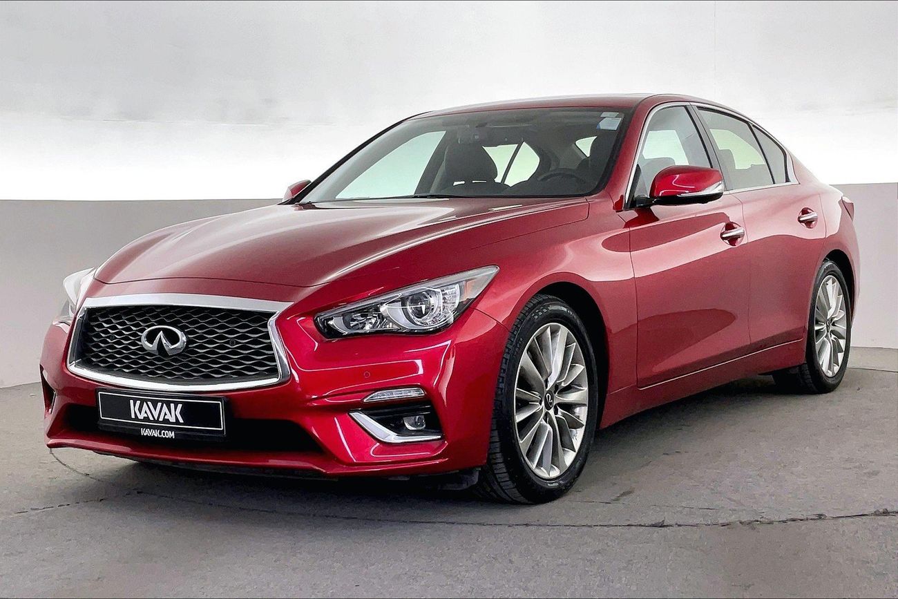إنفينيتي Q50 Premium / Luxe | شامل الضمان | 0 ﺪﻔﻋﺓ ﺃﻮﻟﻯ