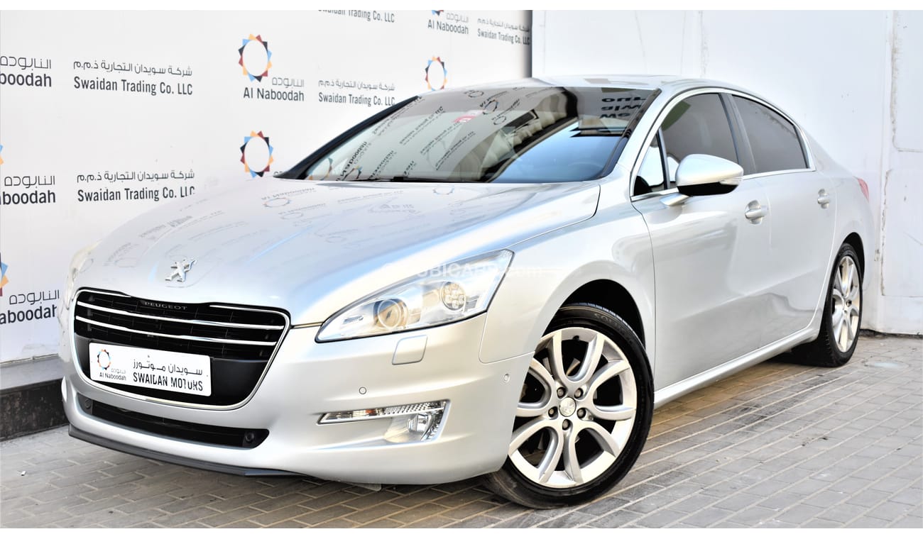 Peugeot 508 1.6L ALLURE TURBO 2015 GCC SPECS WITH SUNROOF